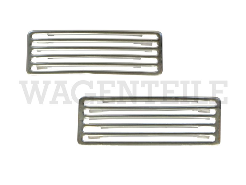 Ziergitter Luftschlitze Motorklappe 2-teilig – Angebot von Wagenteile