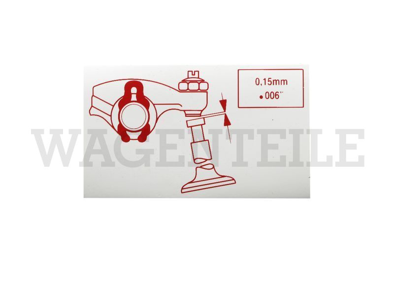 Aufkleber Set Typ1 – Angebot von Wagenteile