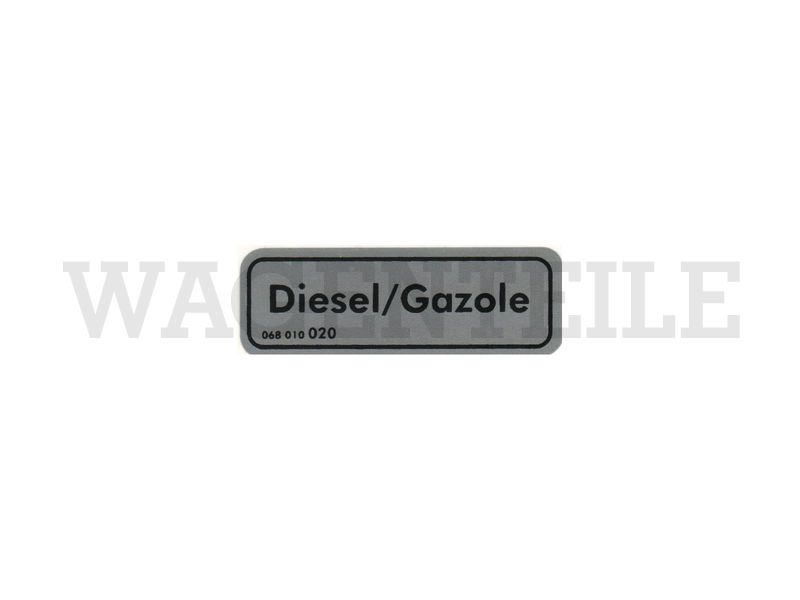 Aufkleber 'Diesel' – Angebot von Wagenteile