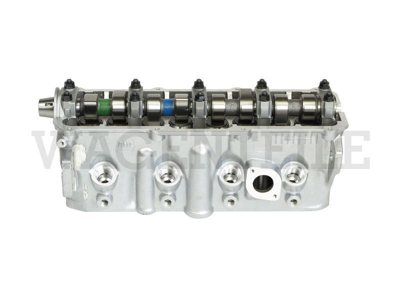 Zylinderkopf mit Ventilen und Nockenwelle (mechanische Stößel)