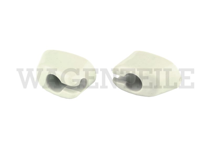 2 -R Halter Sonnenblende weiß