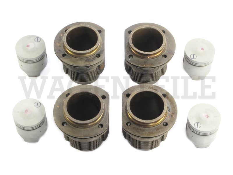 4 Satz Kolben/ Zylinder 77mm 1300 (kleine Kalotte)