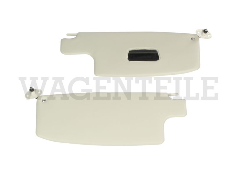 Sonnenblenden links und rechts, weiß – Angebot von Wagenteile