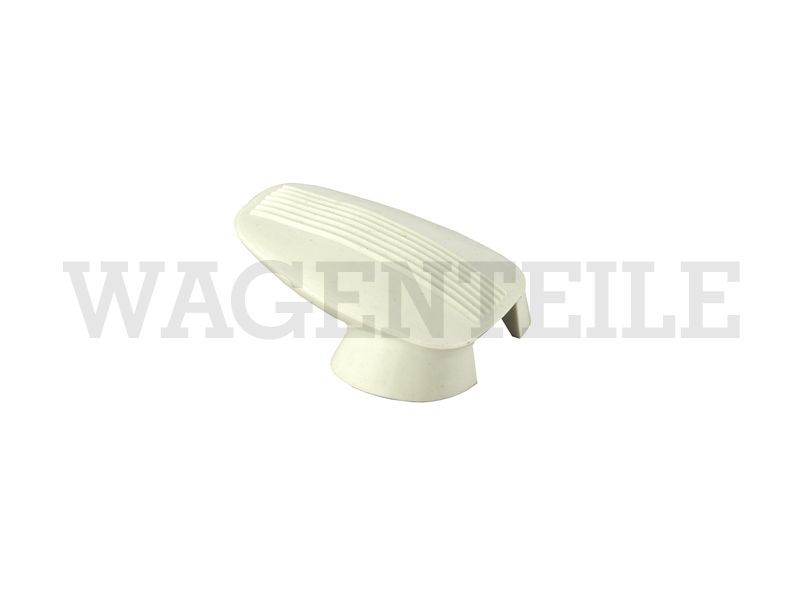 Formstück Mantelhaken, B-Säule, weiß