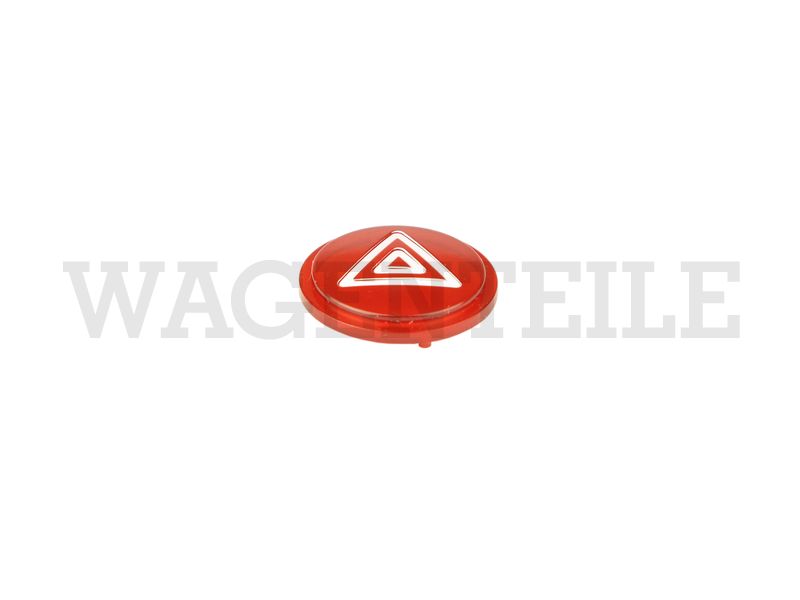 Lichtfenster rot, Symbol für Warnblinkschalter