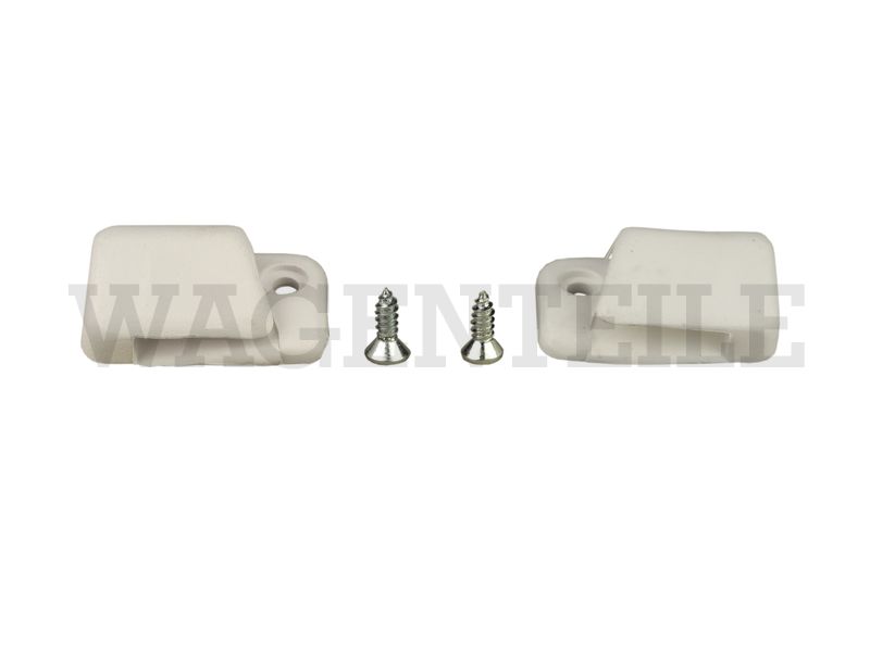 Halter Sonnenblende weiß