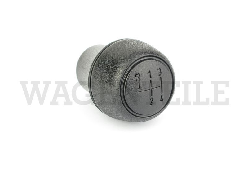 Schalthebelknopf schwarz, 4-Gang (für Schalthebel 14mm, Serie – Angebot von Wagenteile