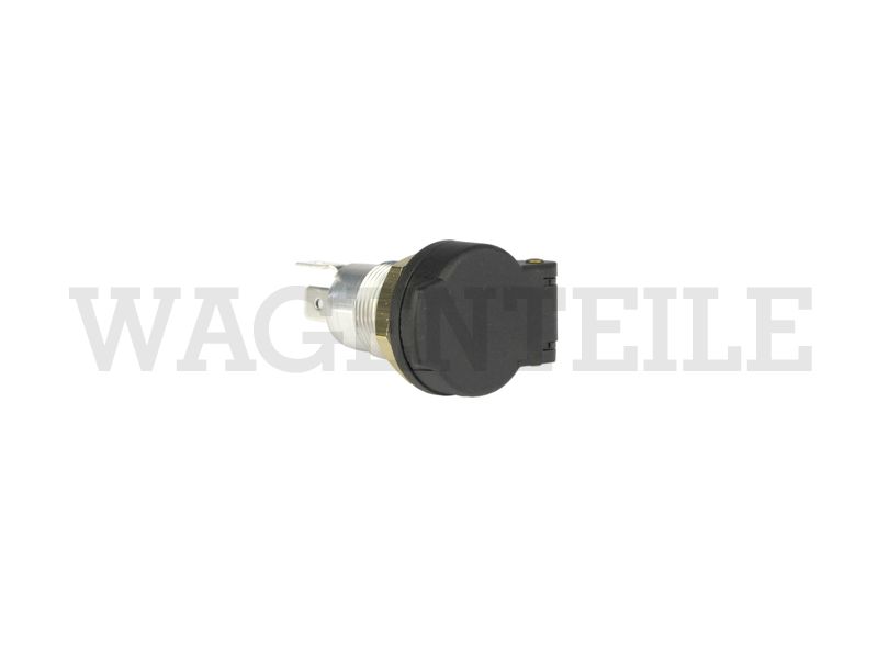Einbausteckdose mit Deckel, DIN/ISO 4165 (12mm), Metall, Steckanschluss 6,3 – Angebot von Wagenteile