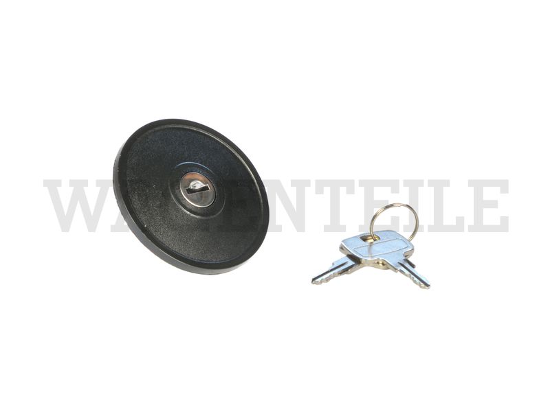 Tankdeckel 65mm, abschließbar, schwarz