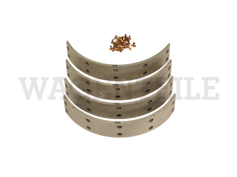 Satz Bremsbeläge 250x45x5mm