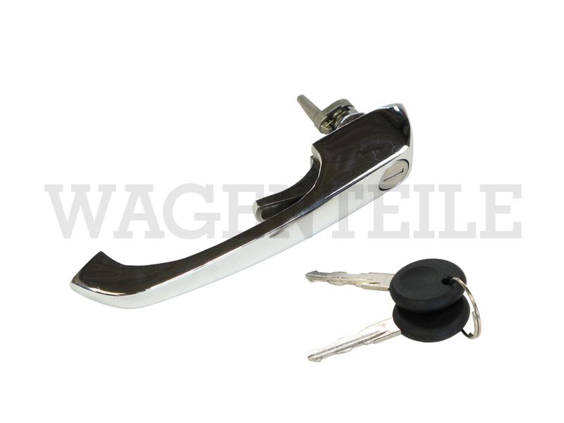 2 Türgriffe Chrom, gleichschließend – Angebot von Wagenteile