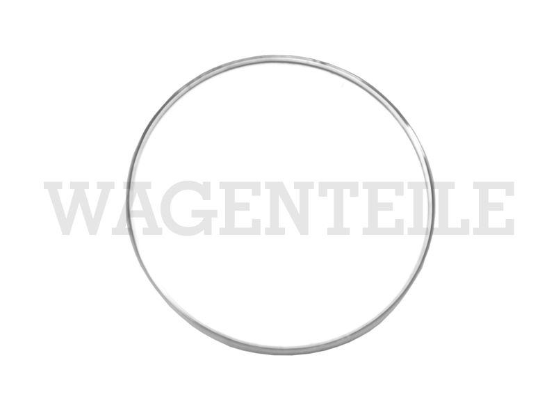 Außenspiegel Rund, plan, Aluminium poliert – Angebot von Wagenteile