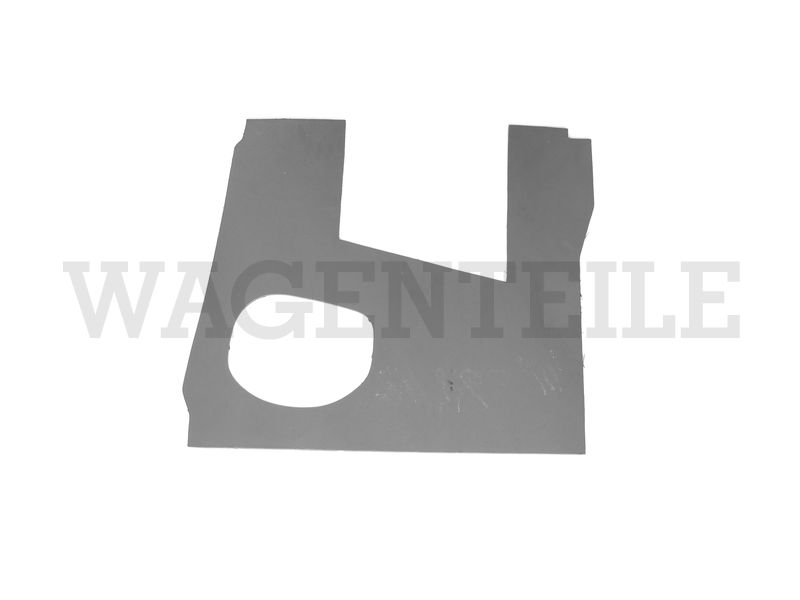Verkleidung Vorderwand, links (Pappe genarbt)