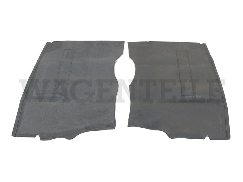 2 Gummimatten Radkasten vorn links und rechts – Angebot von Wagenteile