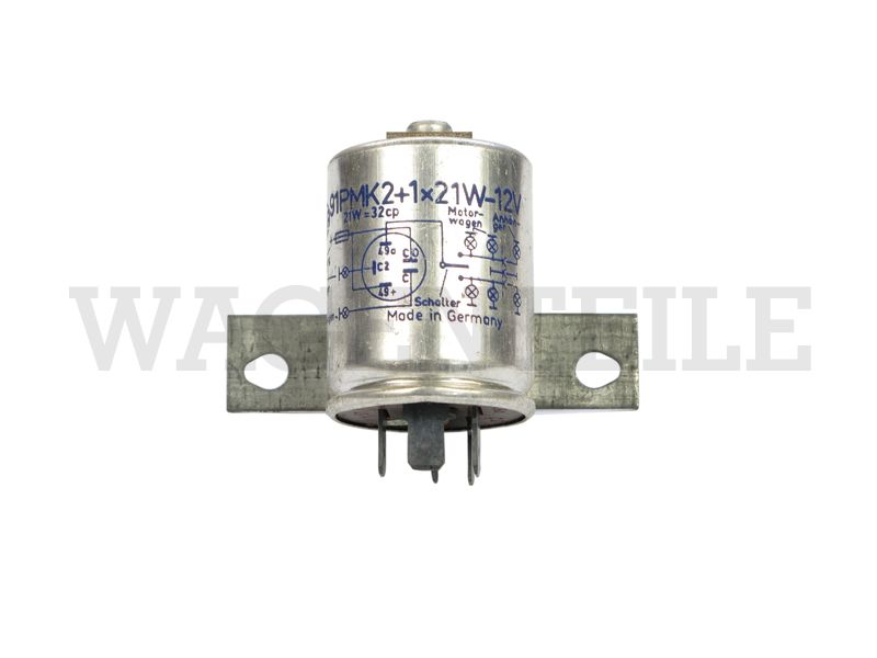 Blinkrelais 12V 2+1x21W für Anhängerbetrieb ohne Warnblinker