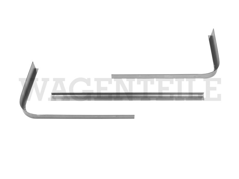 Reparaturblech Seitenscheibenrahmen, hinten rechts 3-teilig