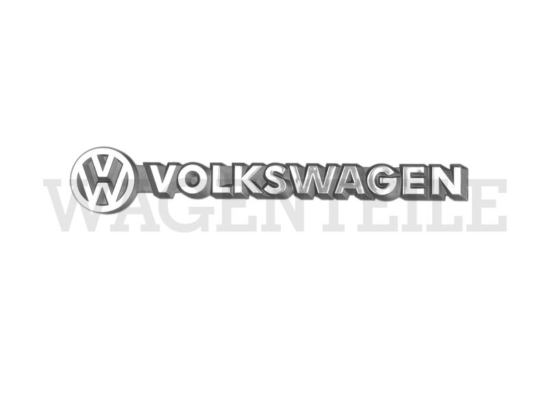 Schriftzug Fahrzeug-Hersteller, verchromt – Angebot von Wagenteile