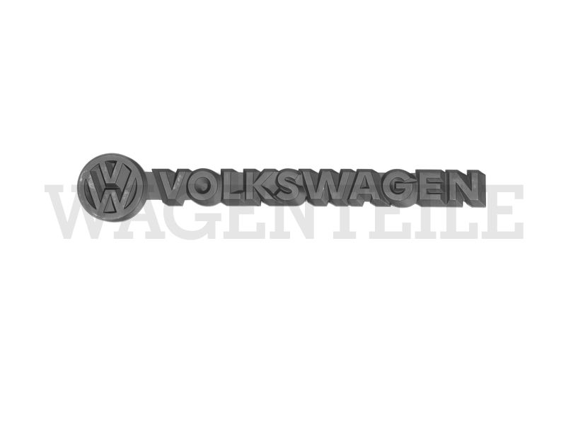Schriftzug Fahrzeug-Hersteller, schwarz