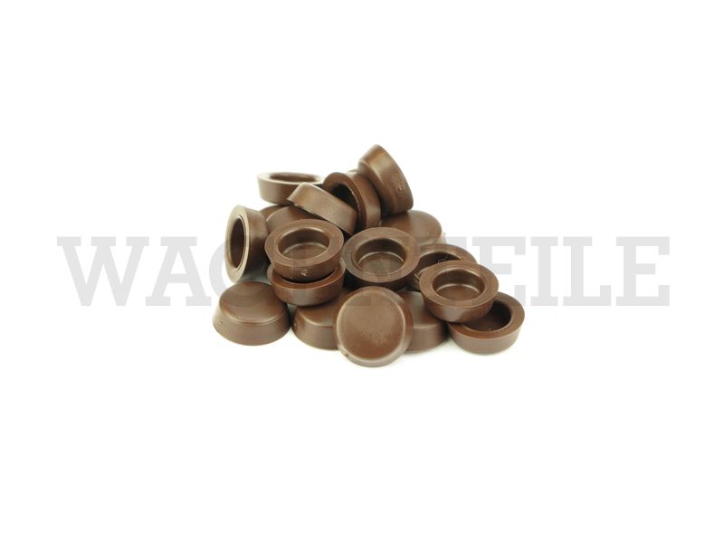 20 Abdeckkappe braun, für Linsenschraube (Westfalia) (20 Stück)