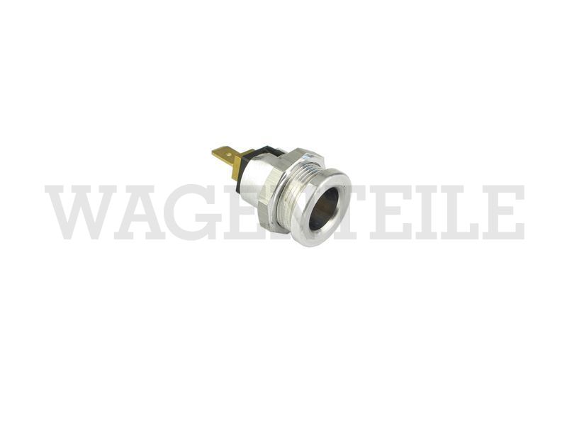 Einbausteckdose DIN/ISO 4165 (12mm), Metall, Steckanschluss 6,3 – Angebot von Wagenteile