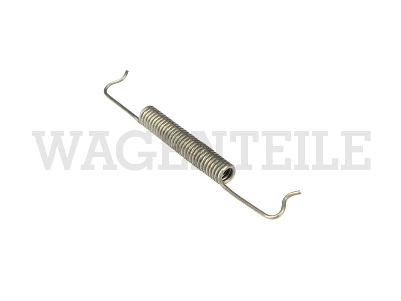 Feder Bremsbacke Hinterachse, oben