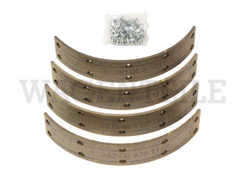 Satz Bremsbeläge 231x45x4mm