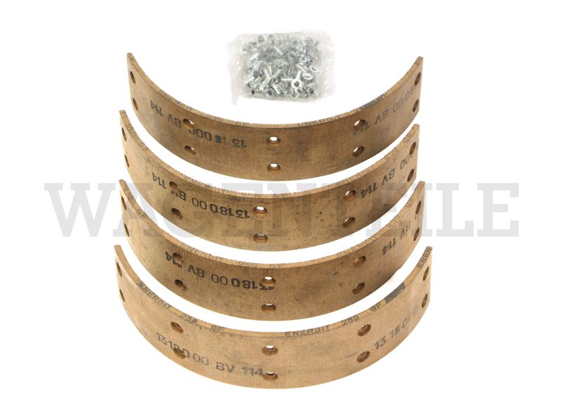 Satz Bremsbeläge 231x50x4mm
