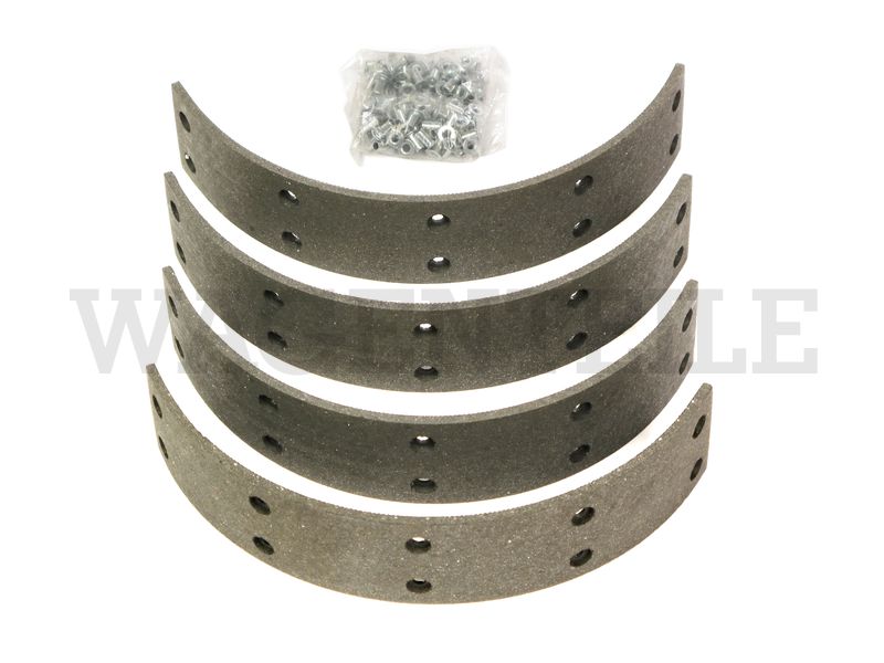 Satz Bremsbeläge Übermaß 248x50x4,5mm – Angebot von Wagenteile