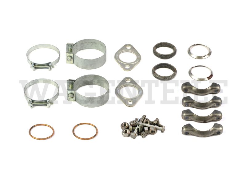 Montagesatz Schalldämpfer Zweivergasermotor, Einspritzmotor