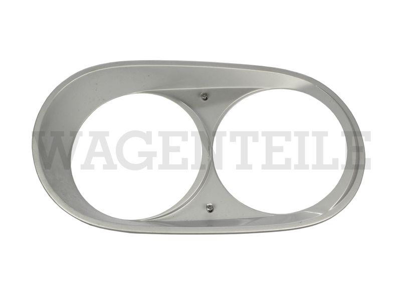 Abdeckring Scheinwerfer, Kunststoff silberfarben – Angebot von Wagenteile