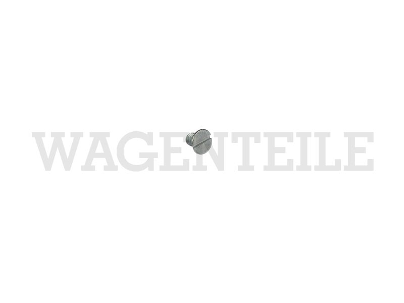 Schraube M3,5x5 Senkkopf Schlitz