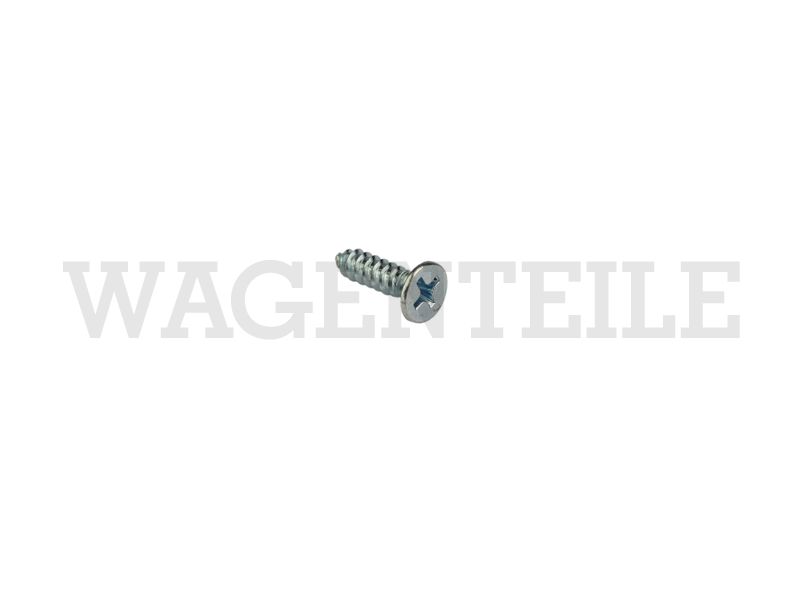 Blechschraube 4,2x16, Senkkopf Kreuzschlitz, Ablagekasten Tür vorn T3 – Angebot von Wagenteile