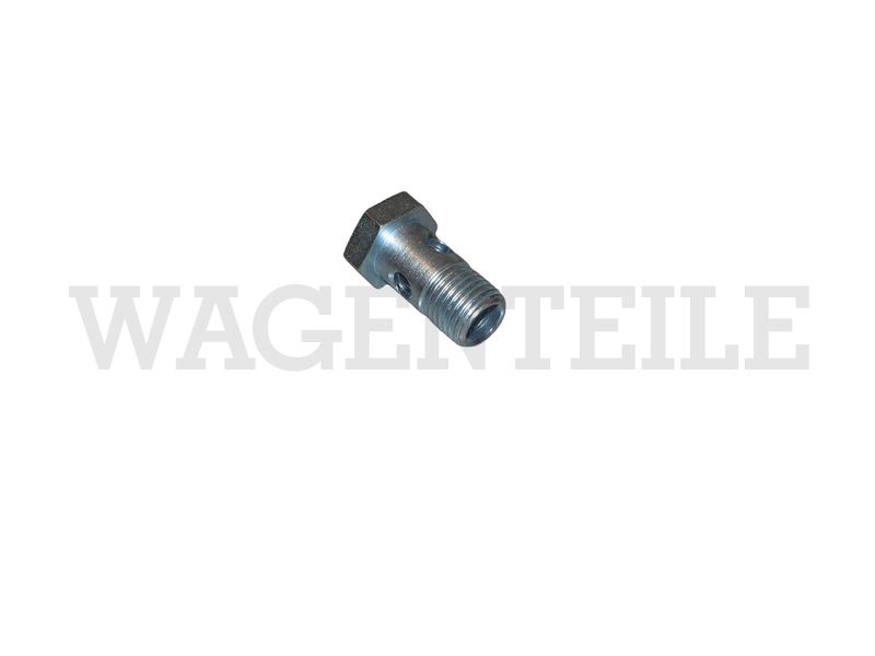 Hohlschraube 14x1,5 am Halter Kraftstoff-Filter geschraubt